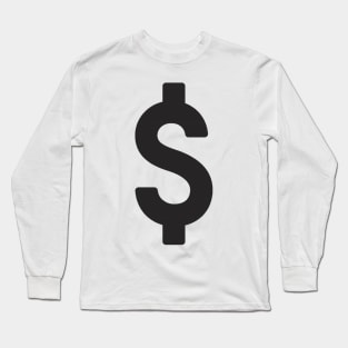 Dollar sign Long Sleeve T-Shirt